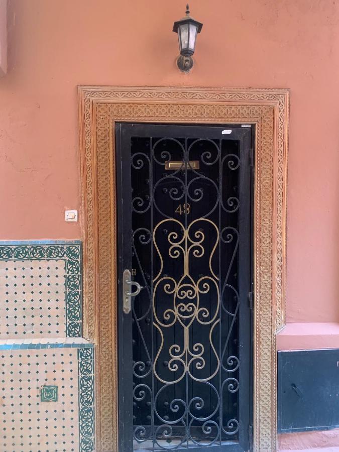 Super Riad Avec Piscine Interieure 마라케시 외부 사진